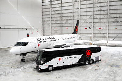 Now available for booking, the multimodal service will begin operating as a pilot project from John C. Munro Hamilton International Airport and the Region of Waterloo International Airport in May 2024. (CNW Group/Air Canada) Now available for booking, the multimodal service will begin operating as a pilot project from John C. Munro Hamilton International Airport and the Region of Waterloo International Airport in May 2024. (CNW Group/Air Canada)
