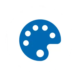Paint palette icon